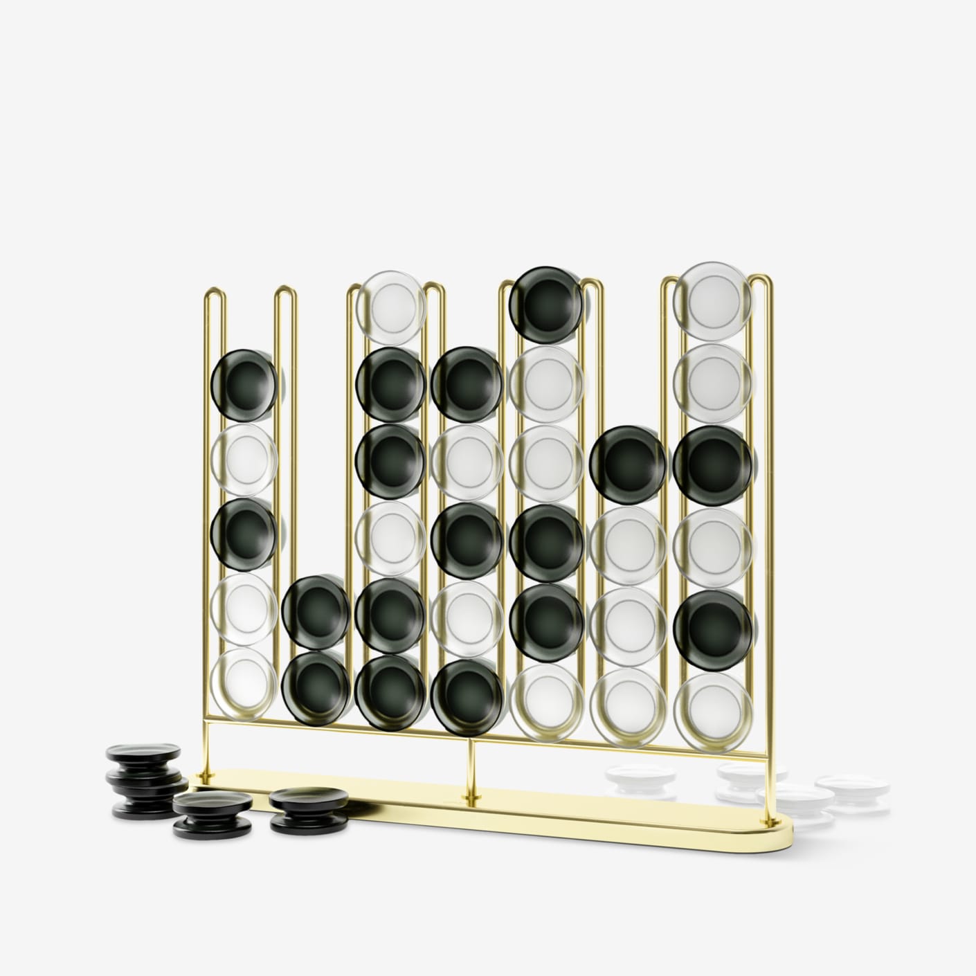 Umbra brass four in a row bespoke post